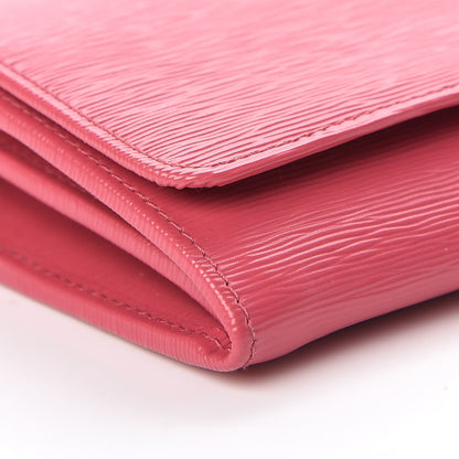 Prada Vitello Move Oro Chain Wallet Peonia 9 of 11