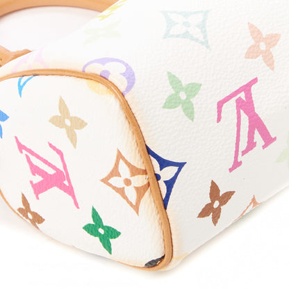 Louis Vuitton Monogram Multicolor Mini Sac HL Speedy White 6 of 8