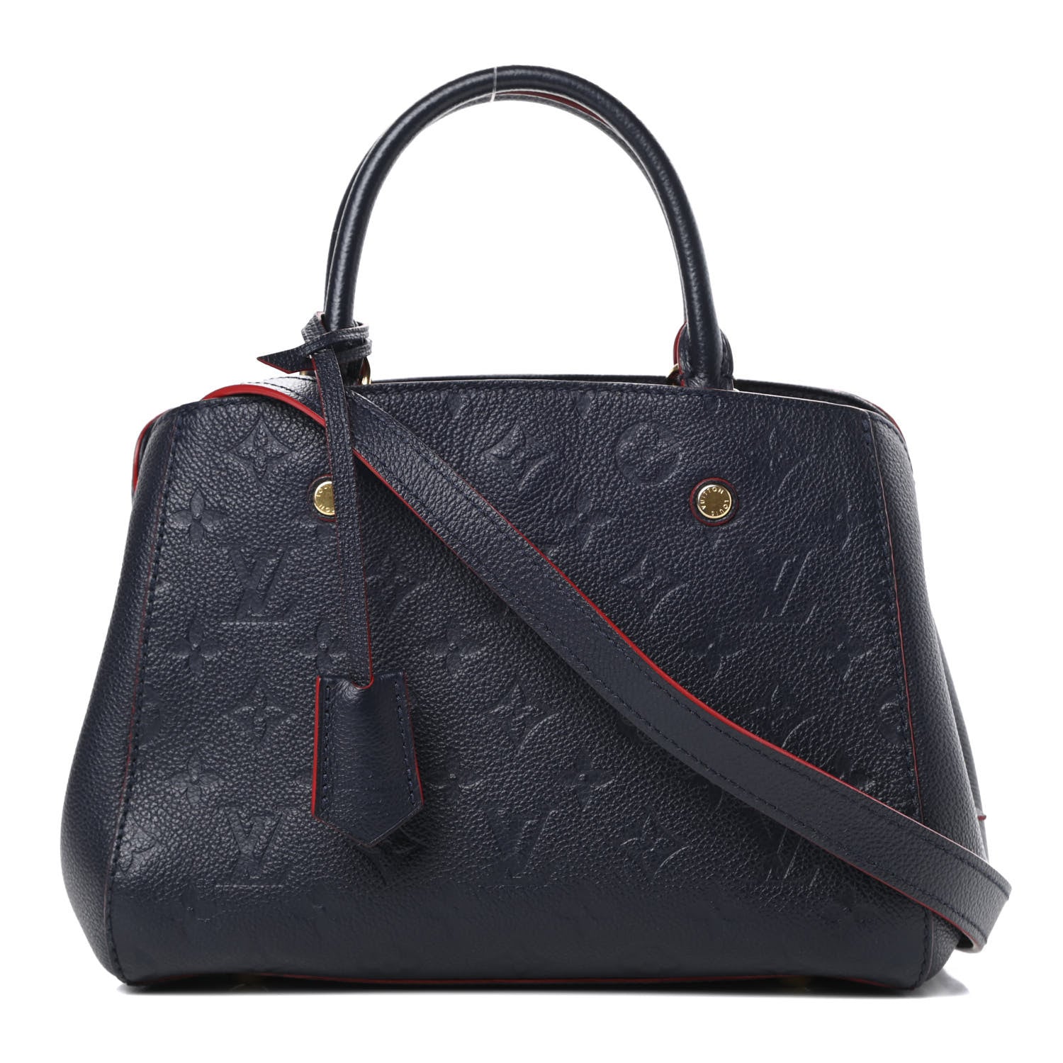 Louis Vuitton Empreinte Montaigne BB Marine Rouge 1 of 11