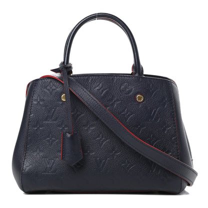 Louis Vuitton Empreinte Montaigne BB Marine Rouge 1 of 11