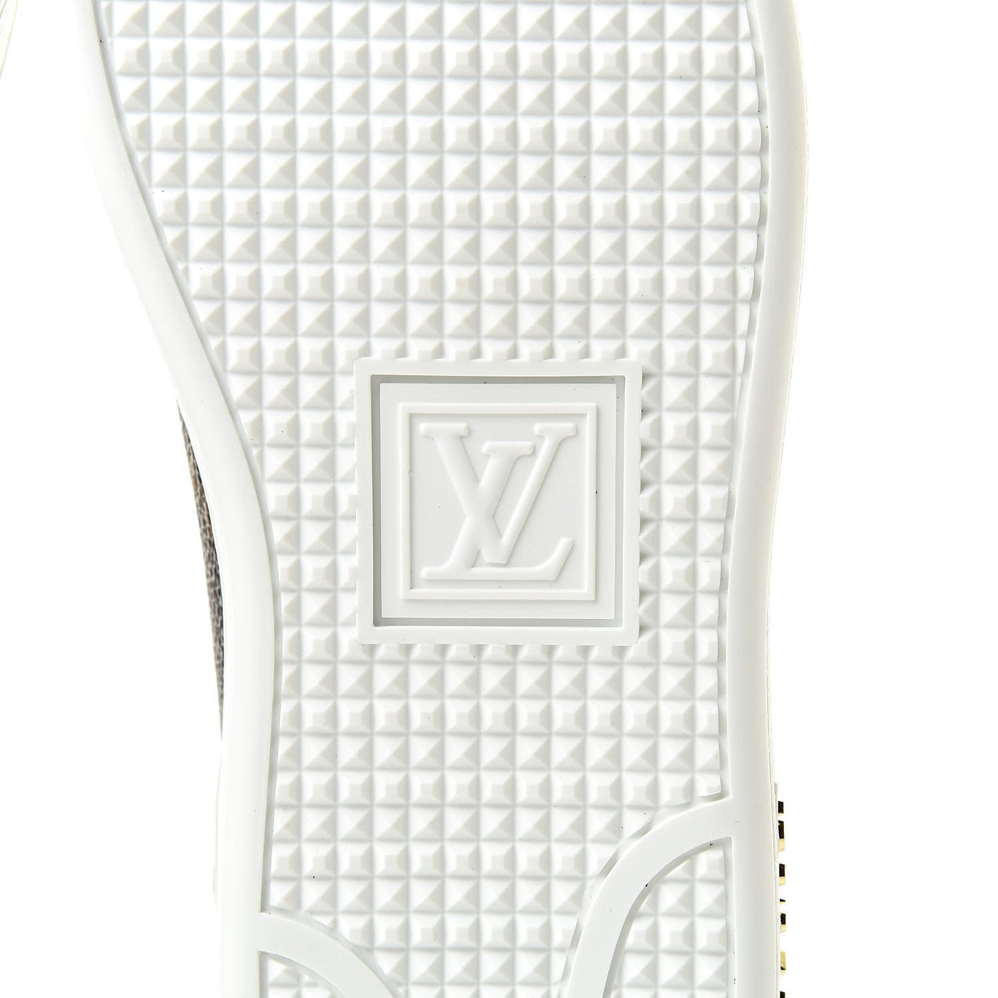 Calfskin Monogram LV Black Heart Sneakers 37 Cacao