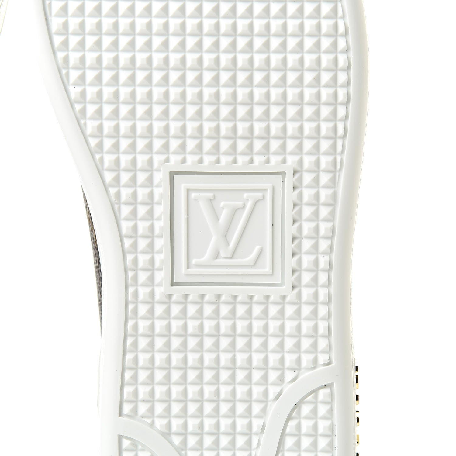 Louis Vuitton Calfskin Monogram LV Black Heart Sneakers 37 Cacao 6 of 9
