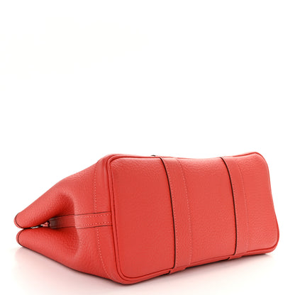 Hermes Vache Country Garden Party TPM 30 Rouge Pivoine 4 of 12