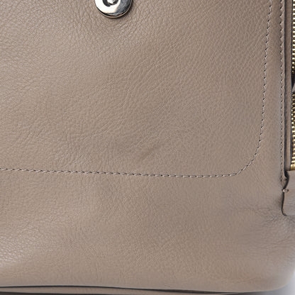 Chloe Suede Calfskin Small Faye Backpack Motty Grey 10 of 10