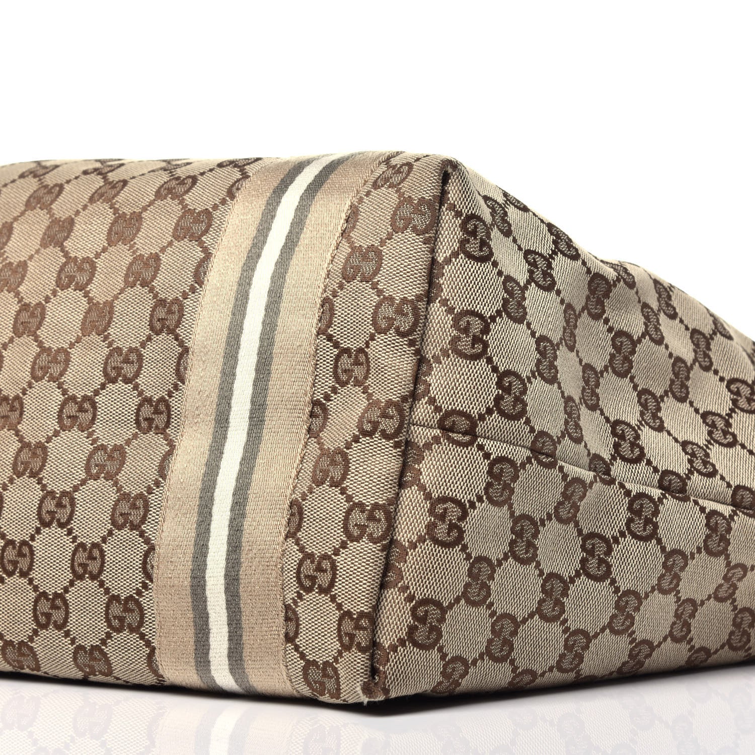 Gucci Monogram Web Large Jolie Tote Yellow 9 of 9