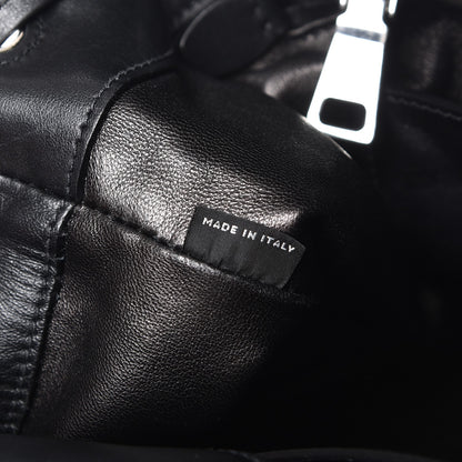Prada Soft Calf Bucket Bag Nero Black 8 of 9