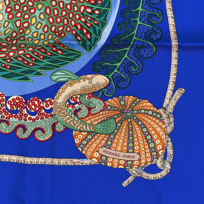 Hermes Silk Grands Fonds Scarf 90 2 of 3