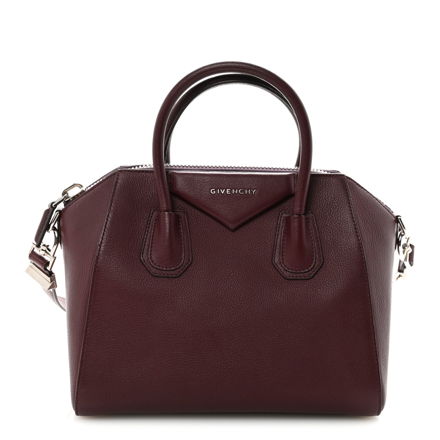 Givenchy Sugar Goatskin Small Antigona Dark Purple 1 of 10