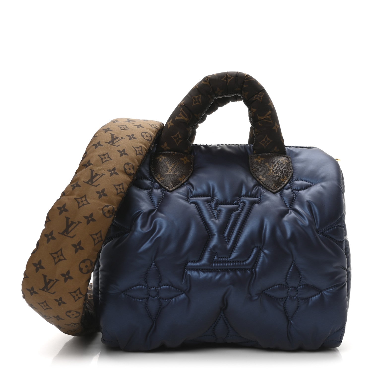 Louis Vuitton Econyl Mini Monogram Pillow Speedy Bandouliere 25 Navy 1 of 9