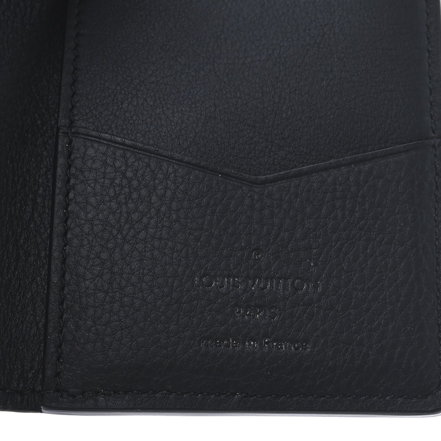 Louis Vuitton Crocodile Pocket Organizer Black Blue 6 of 6