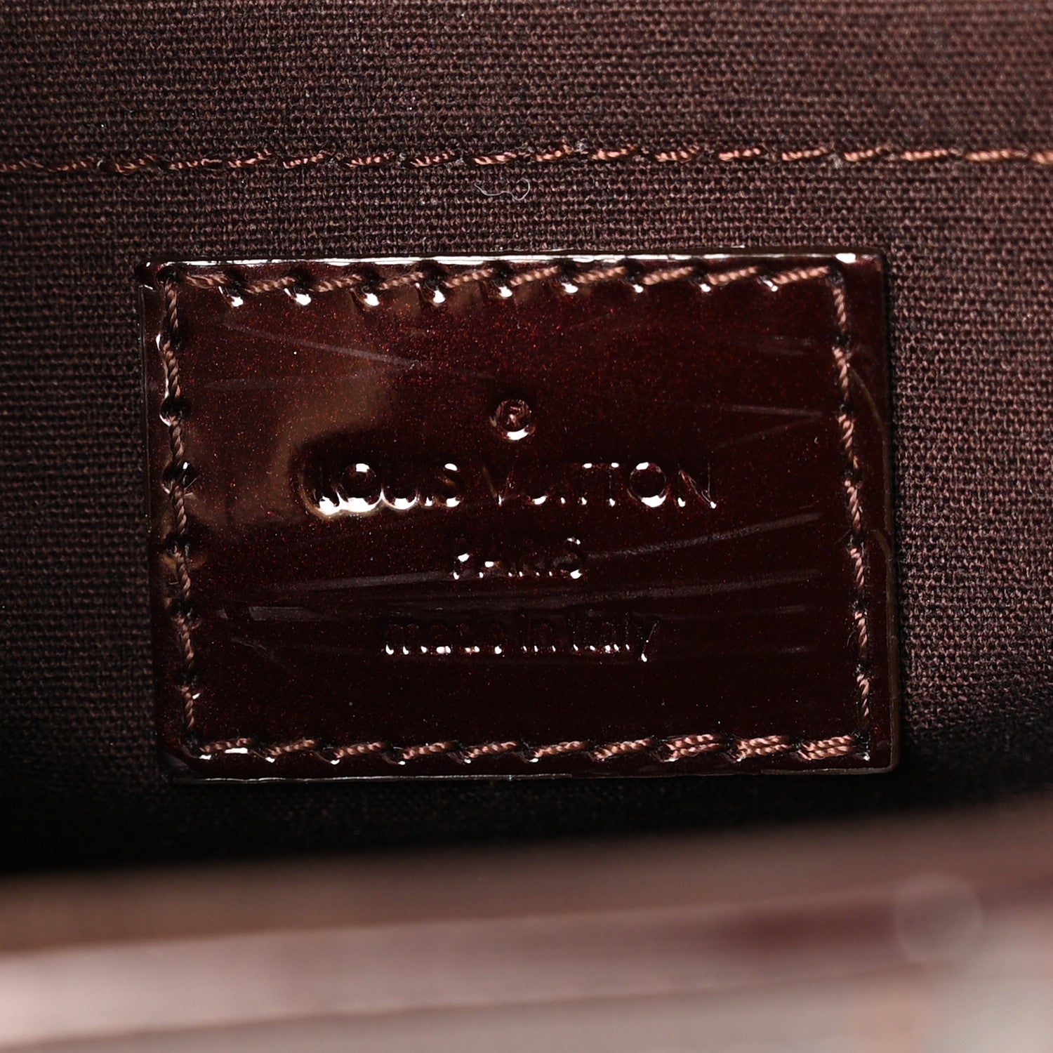 Louis Vuitton Vernis Vermont Avenue Amarante 14 of 15