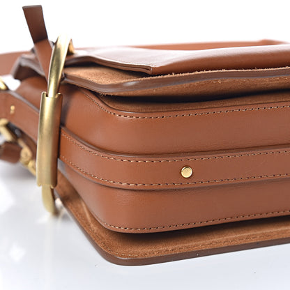 Chloe Calfskin Suede Small Roy Bag Caramel 9 of 10