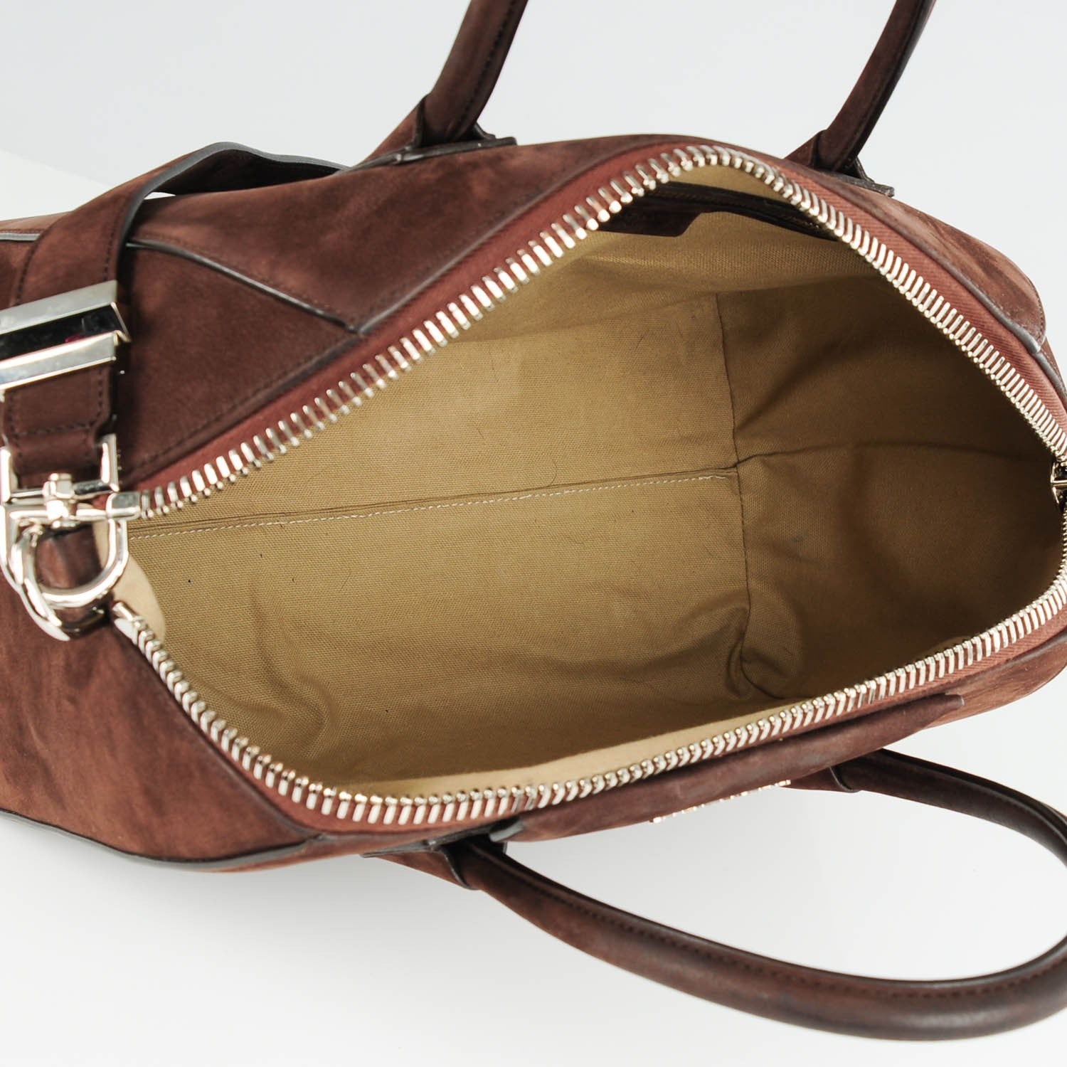 Givenchy Nubuck Medium Antigona Chocolate 5 of 10