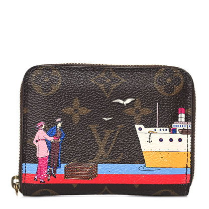Louis Vuitton Monogram 2016 Christmas Animation Zippy Coin Purse 1 of 8