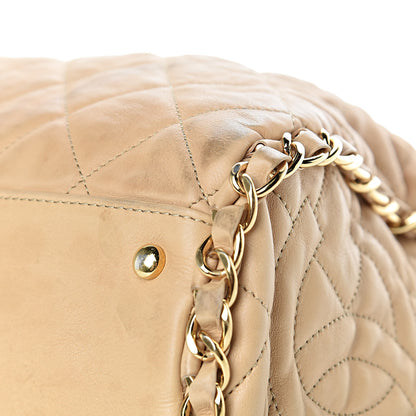Chanel Calfskin Quilted Large Chain Me Hobo Beige 22 of 22