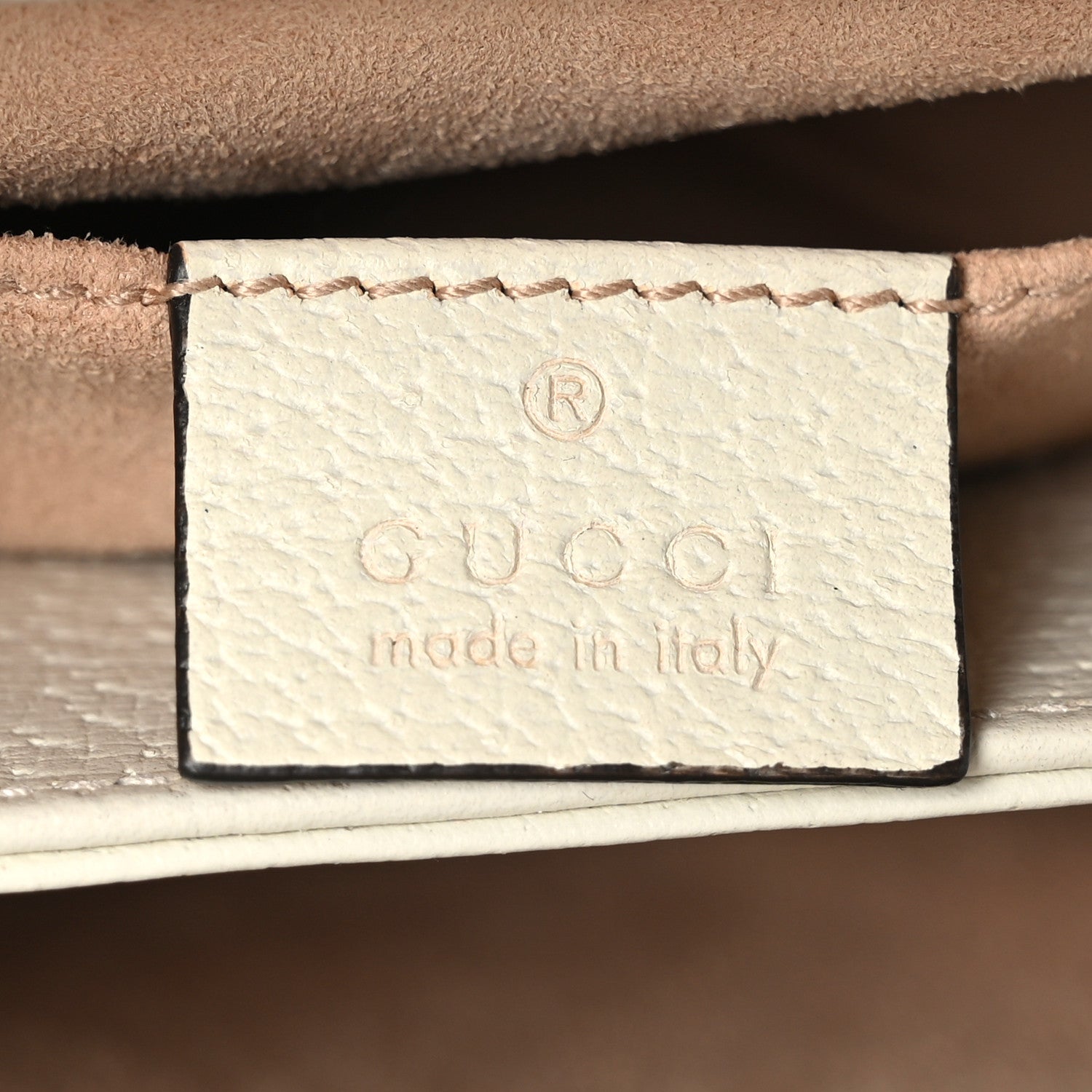 Gucci GG Supreme Monogram Flora Web Small Ophidia Chain Shoulder Bag White 6 of 10