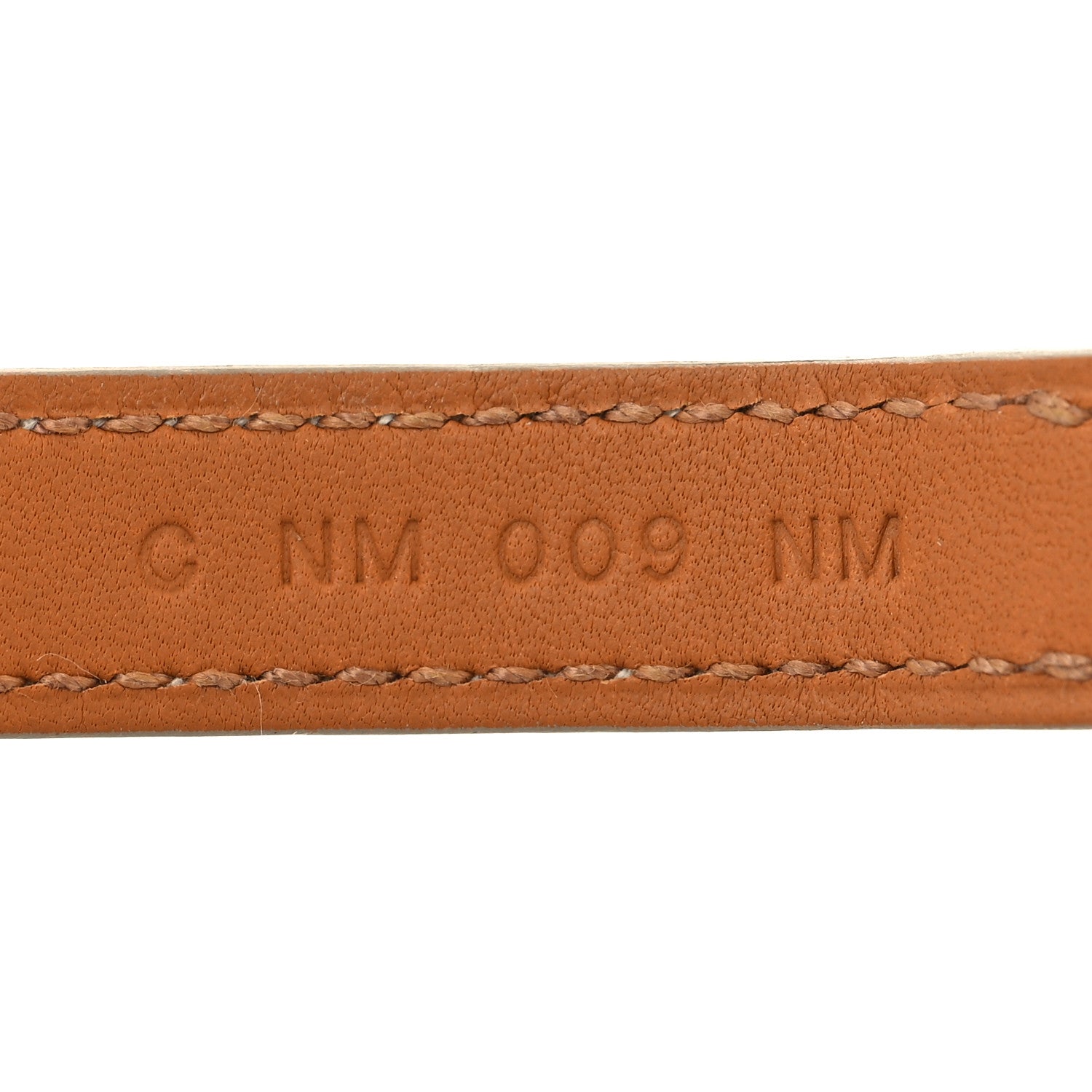 Hermes Epsom Rivale Double Tour Bracelet T2 White 5 of 6