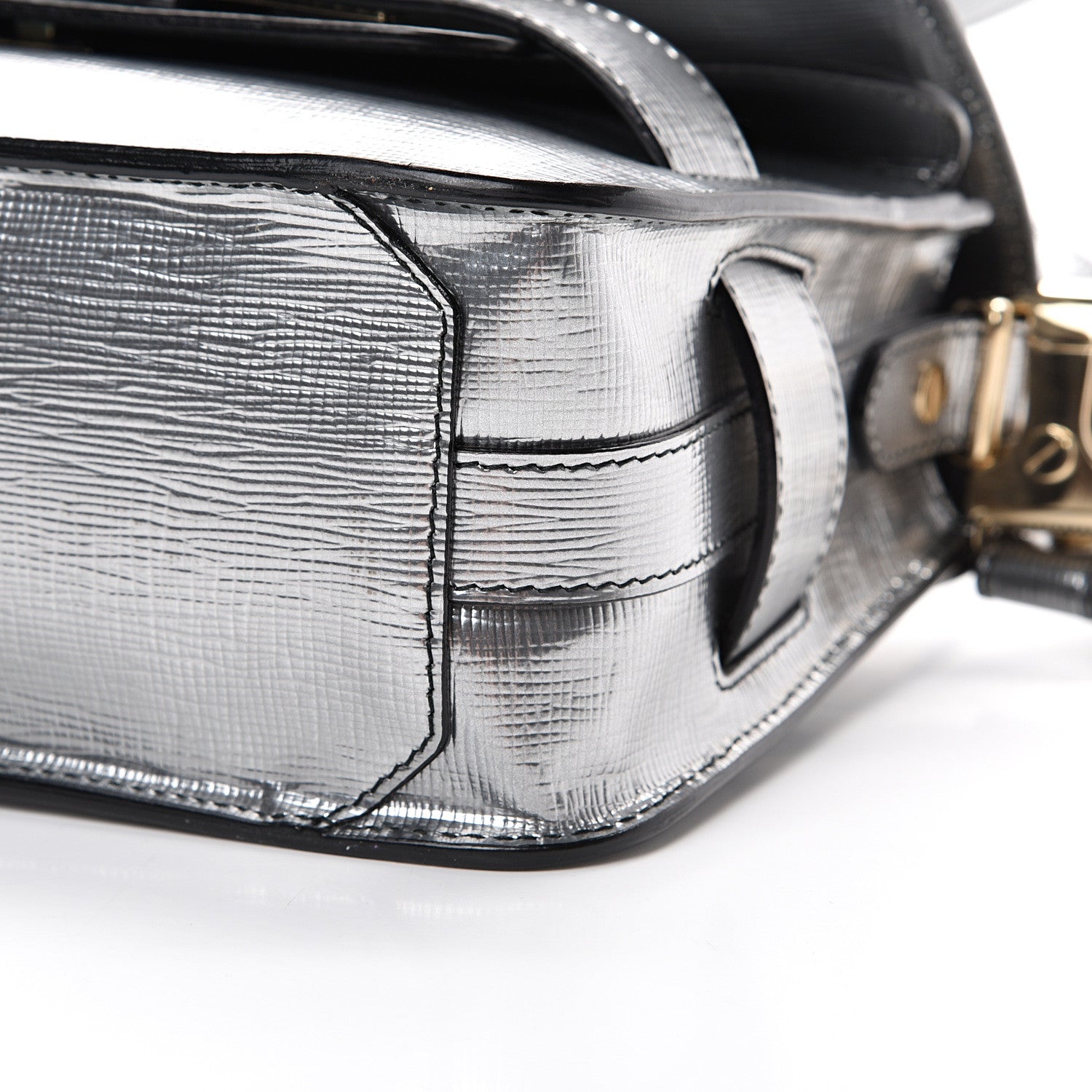 Proenza Schouler New Linosa Mini PS11 Classic Shoulder Bag Silver 9 of 10