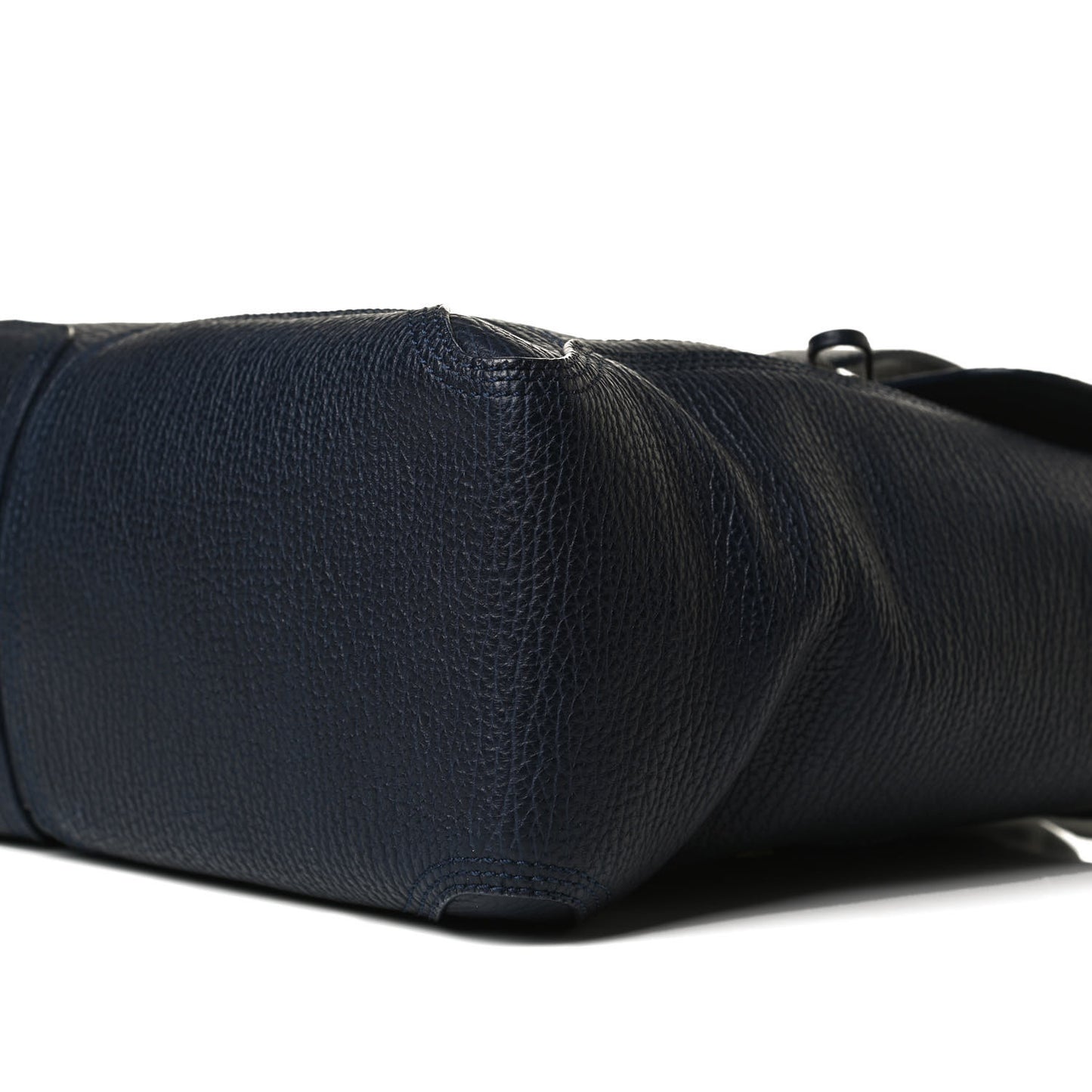 Textured Calfskin Large Pashli Satchel Ink