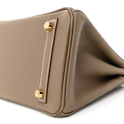 Hermes Togo Birkin 25 Etoupe 10 of 11