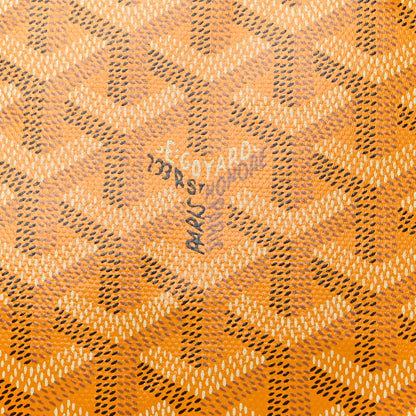 Goyard Goyardine Sainte Marie Soft Clutch Yellow 7 of 9