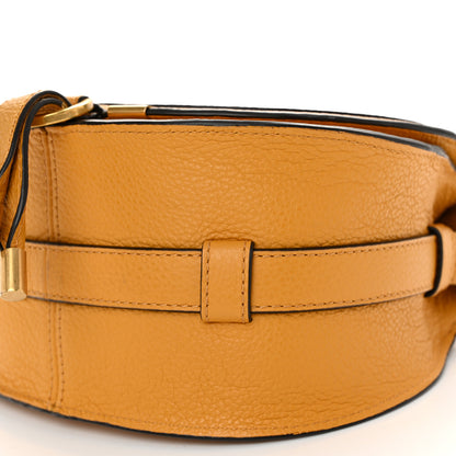 Chloe Grained Calfskin Small Marcie Saddle Bag Sunflower 10 of 12