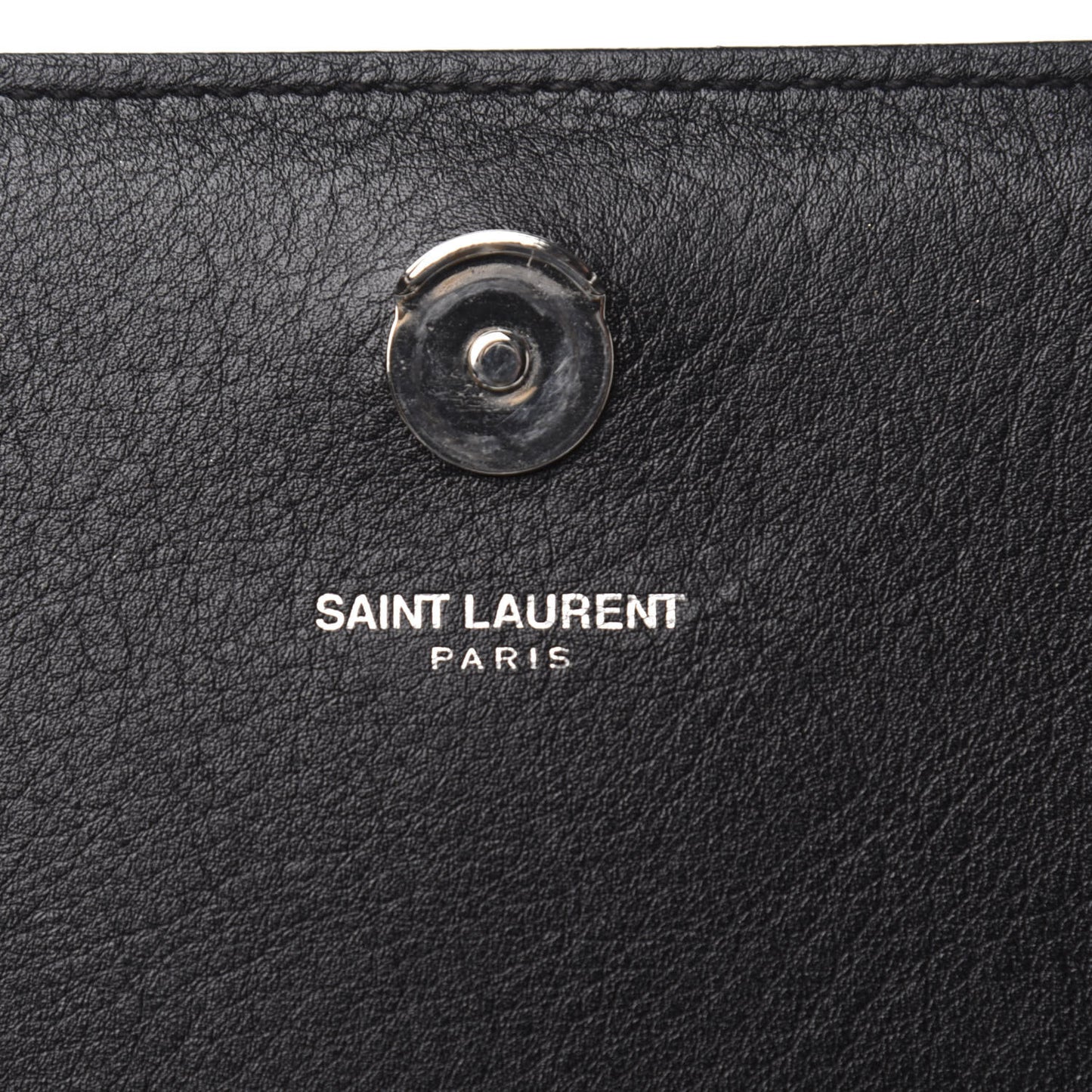 Calfskin Studded Medium Monogram Satchel Black