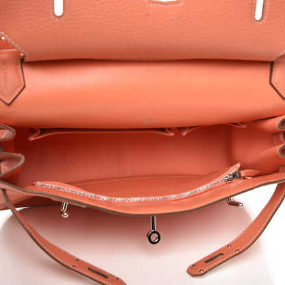 Hermes Taurillon Clemence Jypsiere 31 Crevette 5 of 15