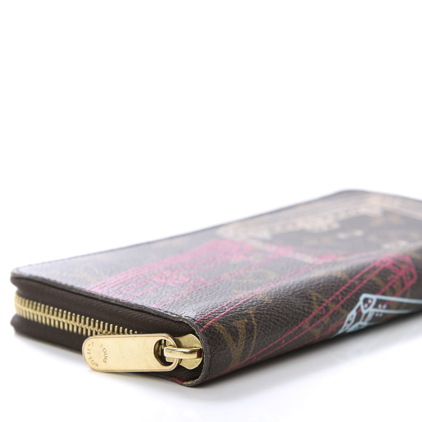 Monogram 2014 Christmas Animation Zippy Wallet