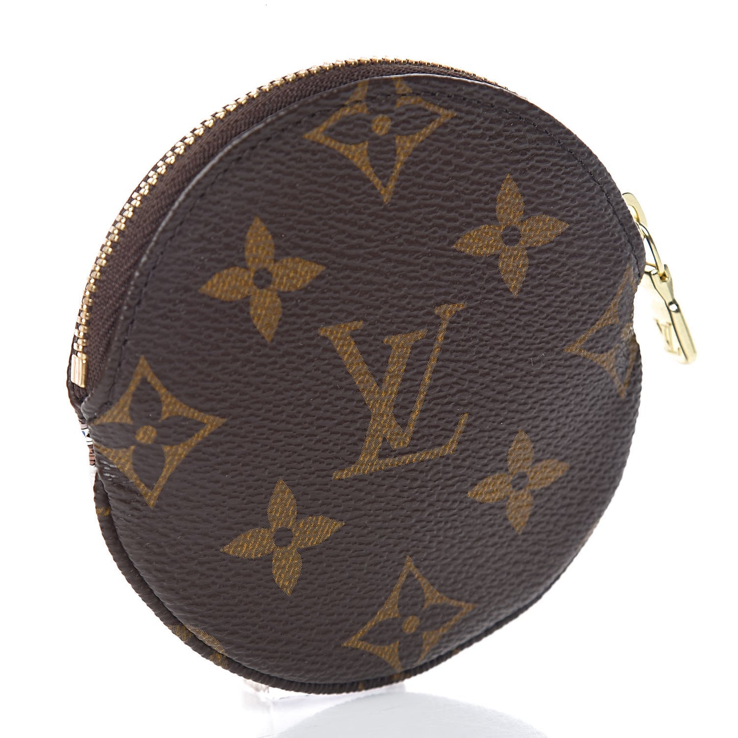 Monogram 2016 Christmas Animation Round Coin Purse Rouge