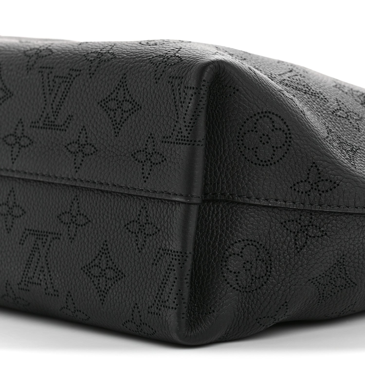 Louis Vuitton Mahina Why Knot MM Black 9 of 9