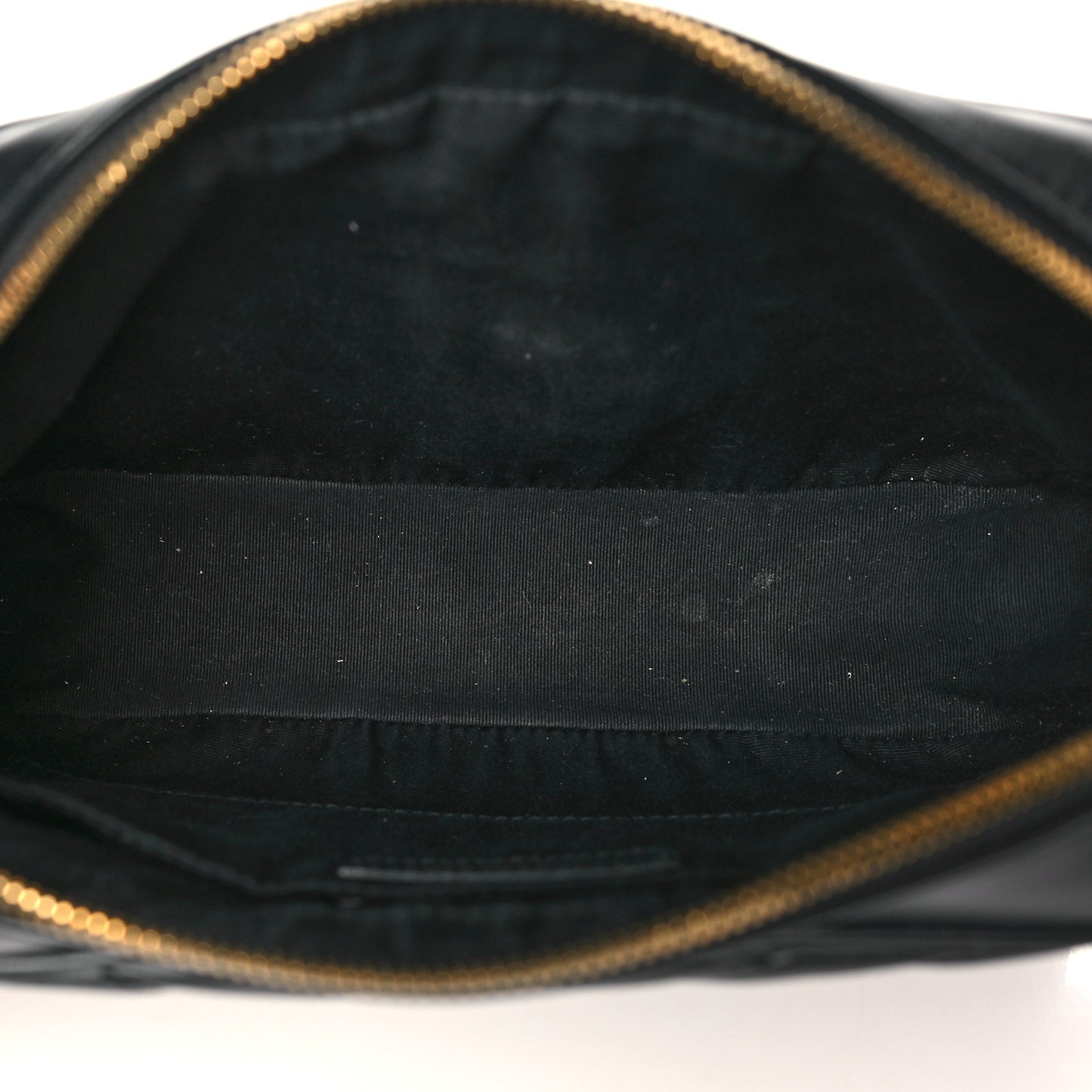 Calfskin Matelasse Monogram Lou Camera Bag Black