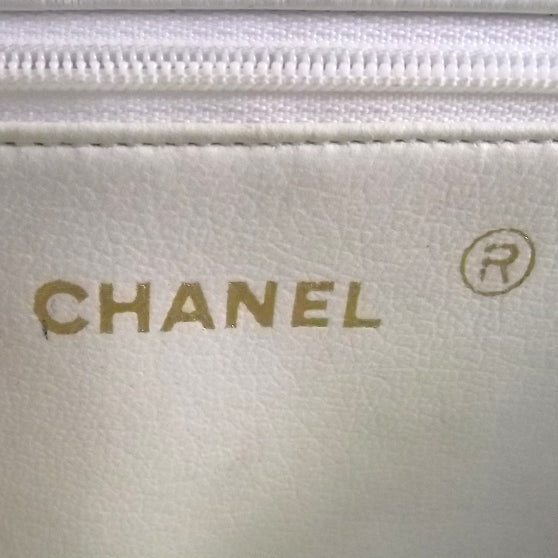 Chanel Quilted Lambskin 3 Way Clutch Bag White 9 of 12