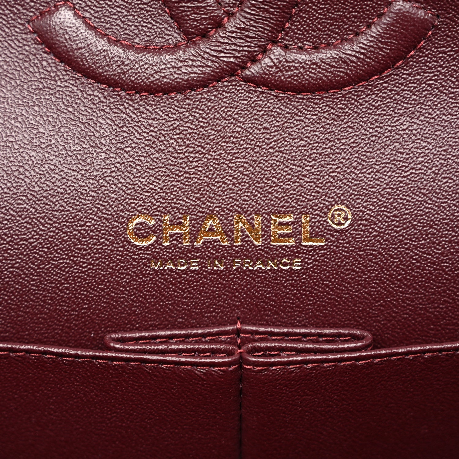 Chanel Lambskin Quilted Medium Double Flap Black 6 of 10