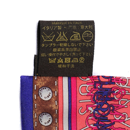 Louis Vuitton Silk Monogram Map Bandeau 5 of 5