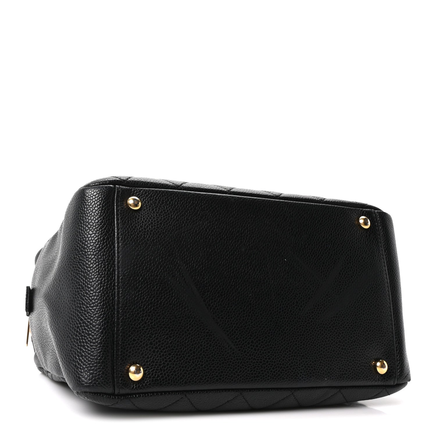 Chanel Caviar Quilted Petit Timeless Tote PTT Black 4 of 10