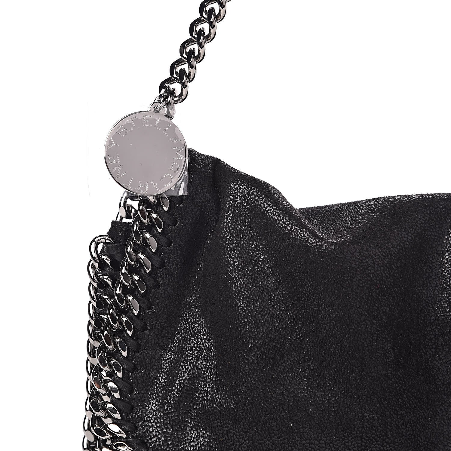 Stella McCartney Shaggy Deer Falabella Clutch Black 10 of 10