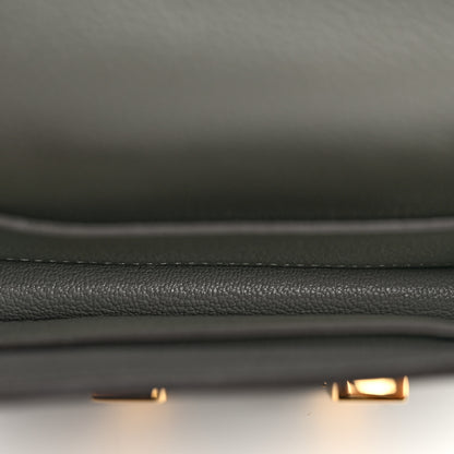 Hermes Evercolor Constance Slim Wallet Gris Meyer 6 of 9