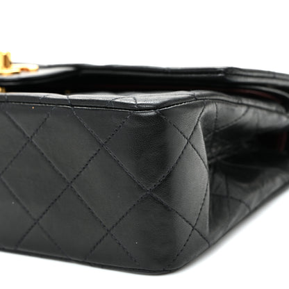 Chanel Lambskin Quilted Small Double Flap Black 10 of 10