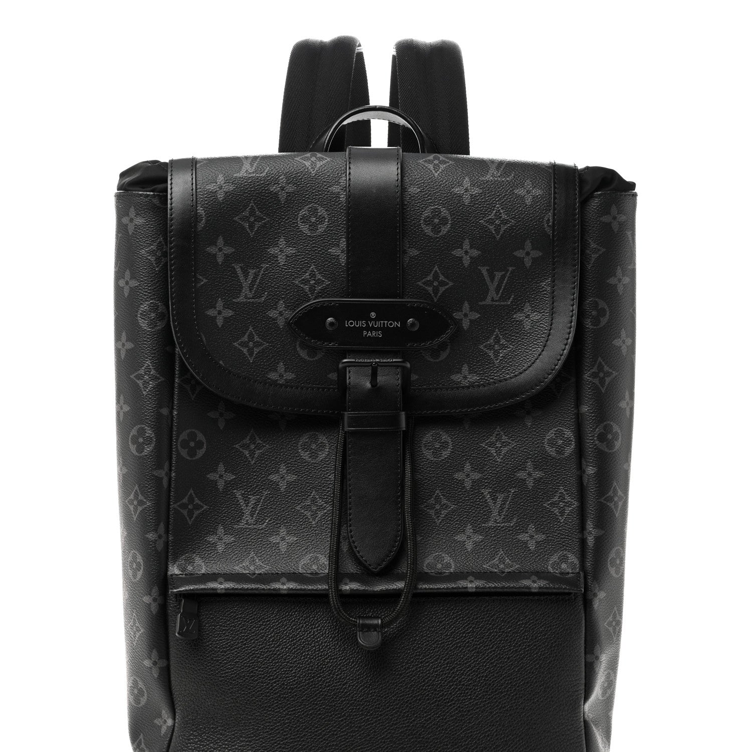 Louis Vuitton Monogram Eclipse Saumur Backpack 7 of 9