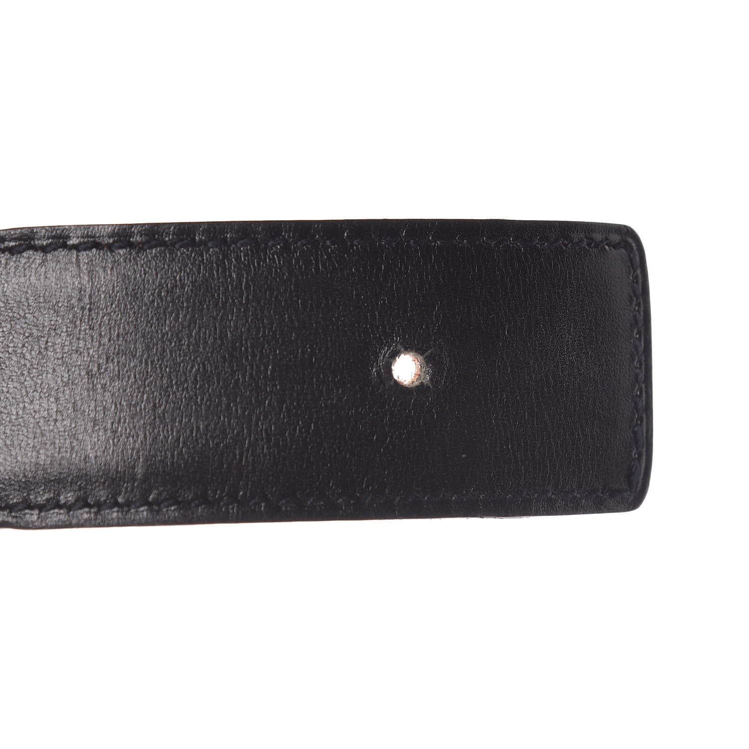 Hermes Swift Togo 32mm Constance Reversible H Belt 85 Black Orange 8 of 9