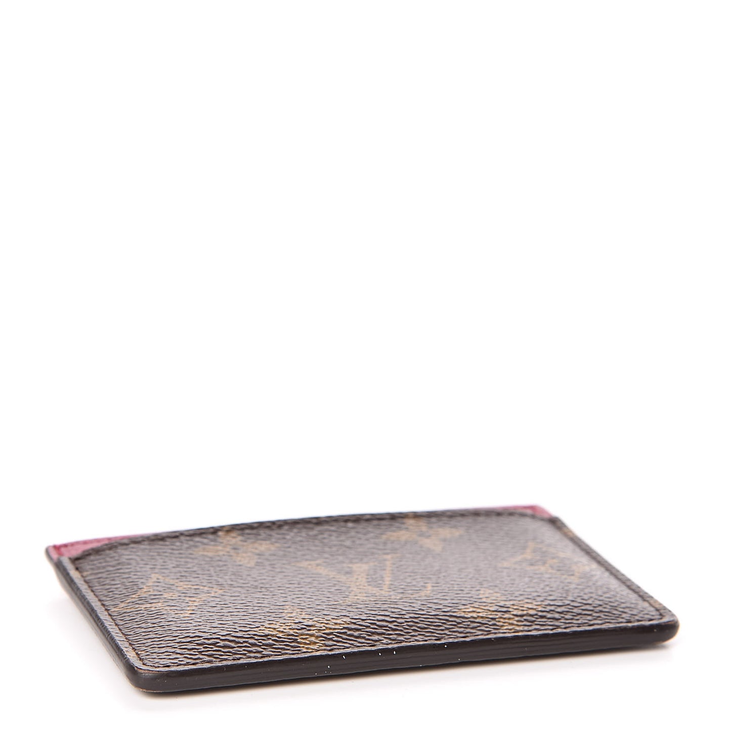 Monogram Card Holder Fuchsia