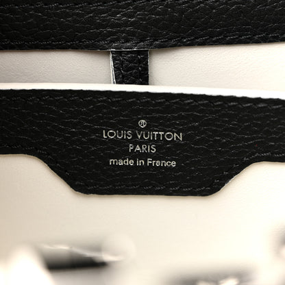 Louis Vuitton Taurillon Stitched Xoxo Capucines PM Black 6 of 9