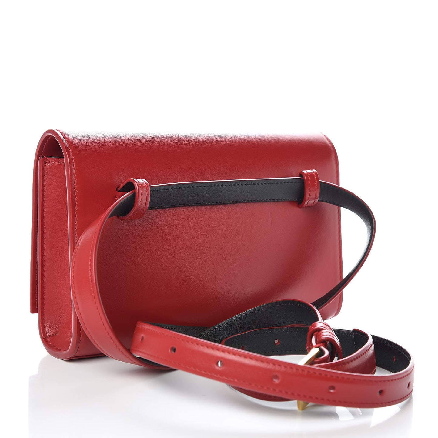 Smooth Calfskin Monogram Kate Belt Bag Red