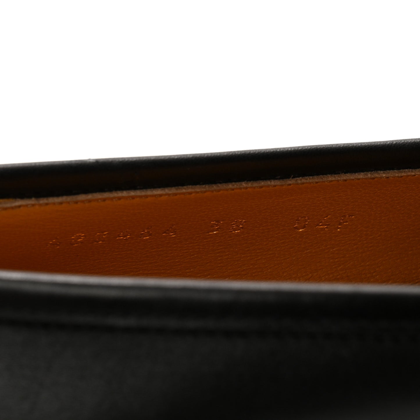 Calfskin Womens Jordaan Loafers 38 Black