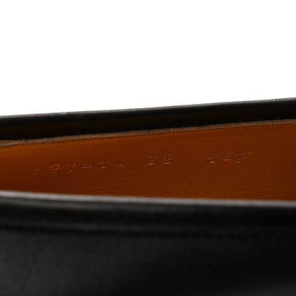 Gucci Calfskin Womens Jordaan Loafers 38 Black 8 of 9