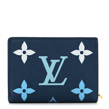 Louis Vuitton Empreinte Monogram Giant LV By The Pool Clea Wallet Gradient Blue 1 of 7