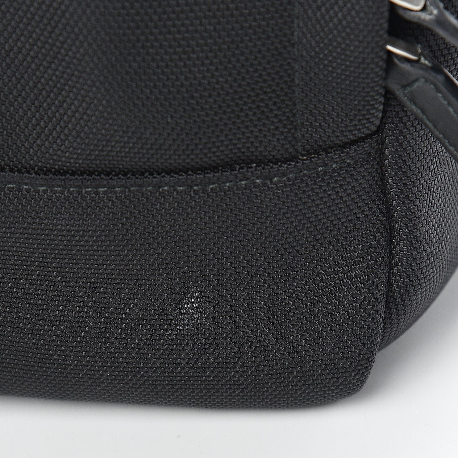 Gucci Techno Canvas Appia Calfskin Web Tote Backpack Black 11 of 11