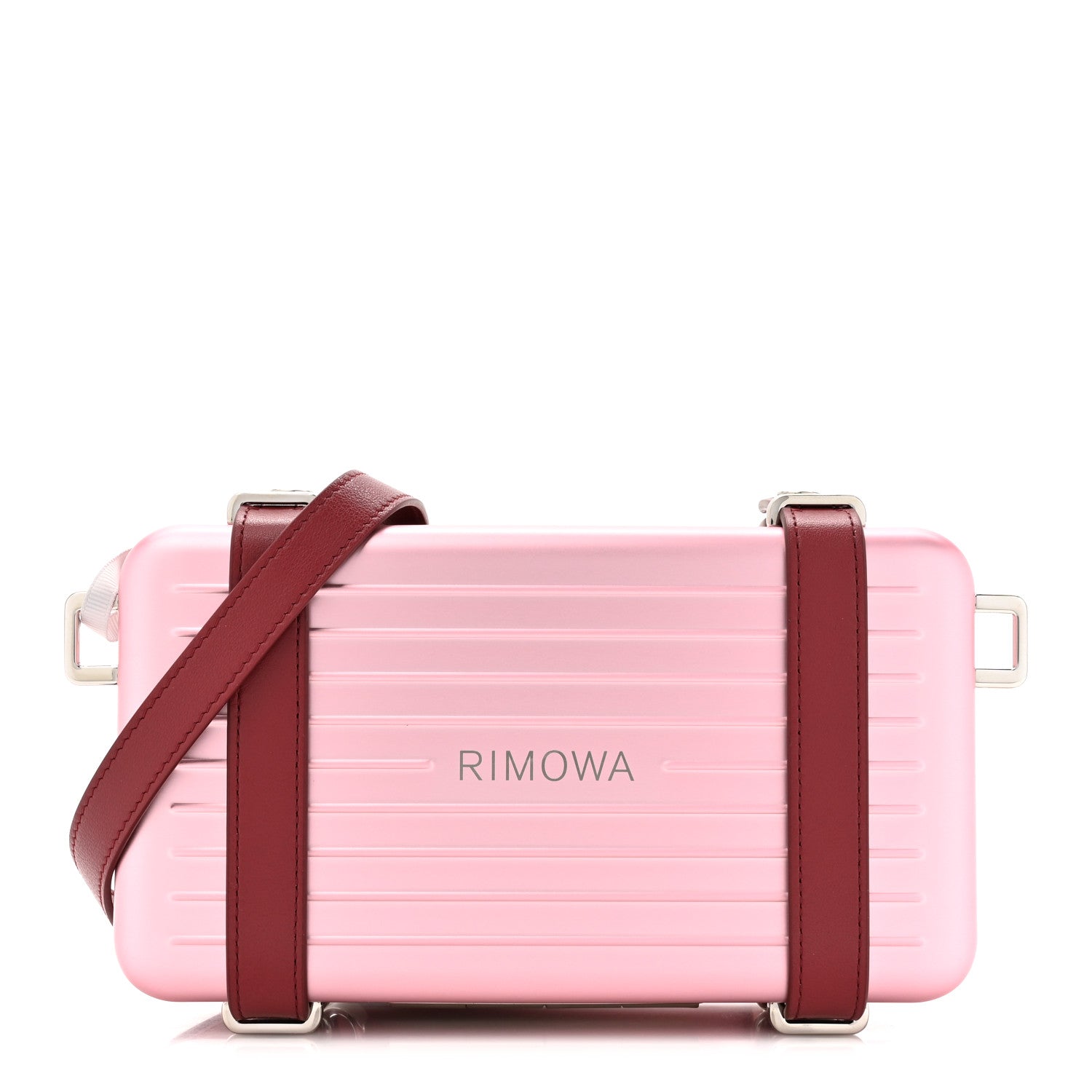 Christian Dior X RIMOWA Aluminum Personal Clutch On Strap Rose 1 of 12