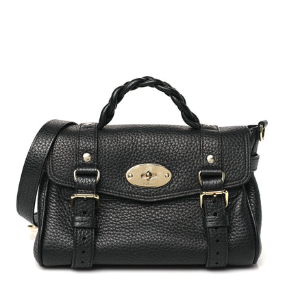 Mulberry Heavy Grain Mini Alexa Black 1 of 9